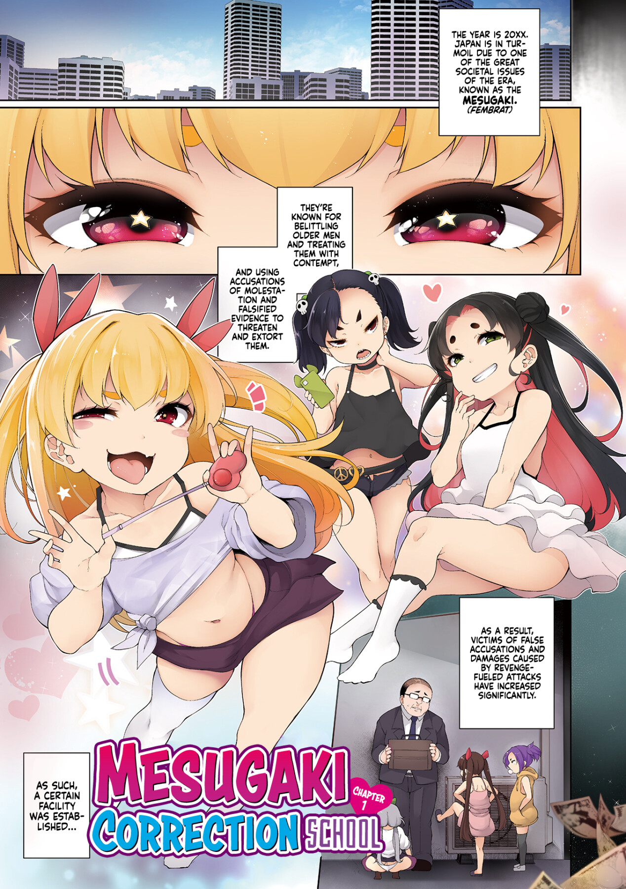 Hentai Manga Comic-Mesugaki Correction School-Read-3